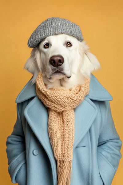 Golden Retriever par Poster Art Shop