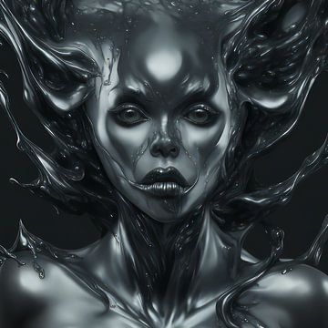 Alien Woman in Mercury oftewel Kwik.