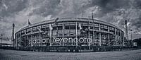 De Kuip (stadion Feyenoord) van Rene Ladenius Digital Art thumbnail