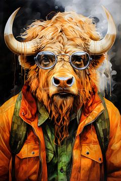 Tierische Büffelkunst #Büffel von JBJart Justyna Jaszke