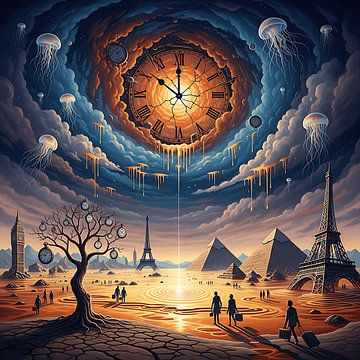 Ethereal Dream Beyond Reality von Aden Pink Galerry