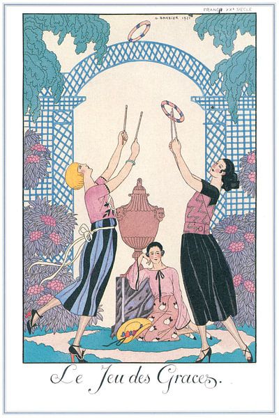 George Barbier – Le Jeu des Grâces von Peter Balan