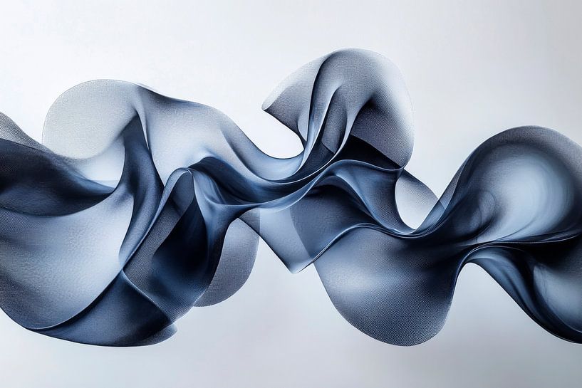 Fließende Formen von Poster Art Shop