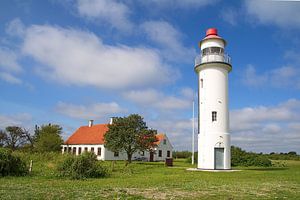 Enebearodde vuurtoren in Denemarken