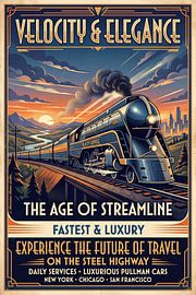 Streamlined train