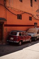 Auto's in Marrakesh (Marokko)