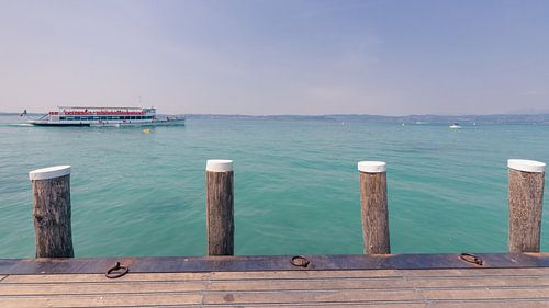 Fährverbindung über den Gardasee in Italien