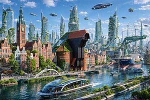 Danzig Futuristic City – Die grüne Zukunft am Wasser