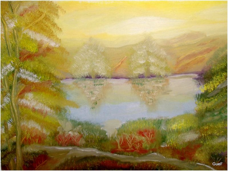 BLICK AUF DEN SEE by Günter Frevert