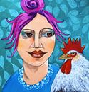 Pink lady by Eveline van Rooy thumbnail
