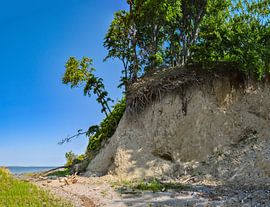Natural beach at the lagoon at the Großer Jasmunder Bodden near Lietzow by GH Foto & Artdesign