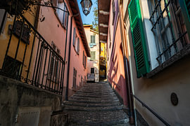 Lake Como, narrow street – Italy by Bfec.nl