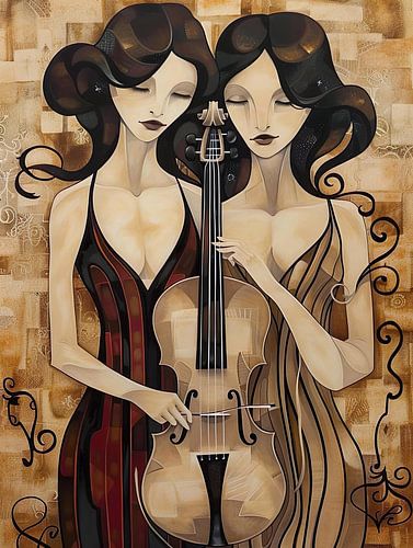 violin-playing women