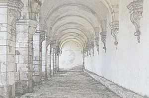 Pontigny Zeichnung