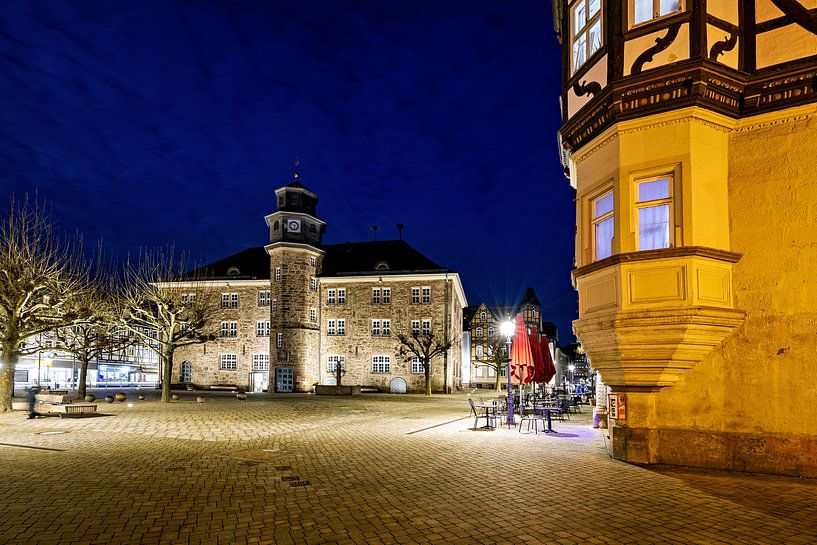 The town of Witzenhausen in North Hesse by Roland Brack