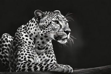 Leopard by Uwe Merkel