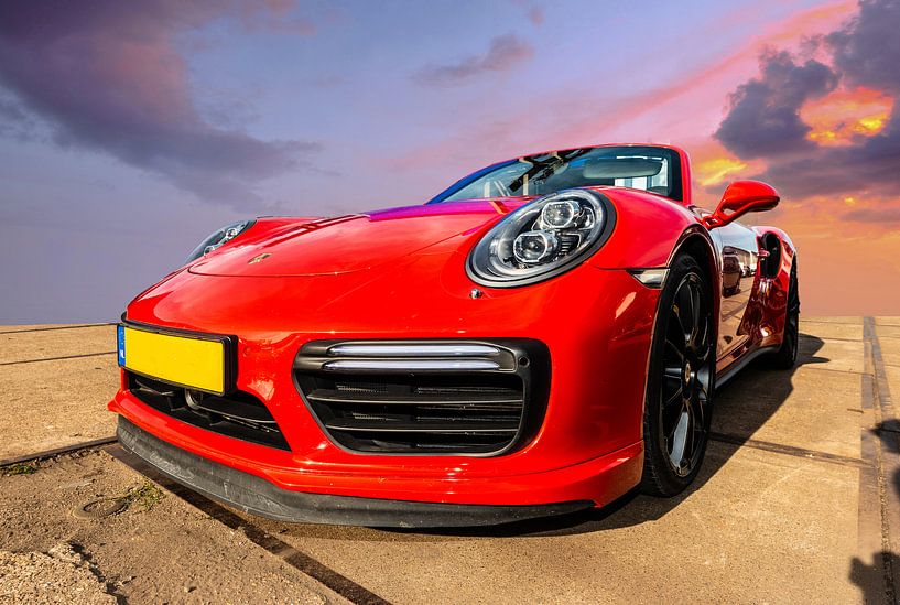 Porsche Red by Brian Morgan