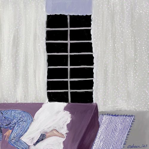 Knus slapen bij het raam