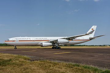 Airbus A340 (16+02) of the Luftwaffe. by Jaap van den Berg