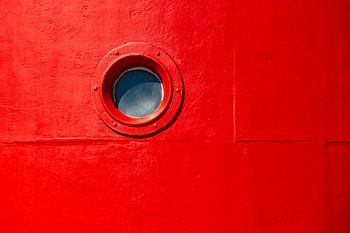 Raam vuurtoren vuurduin op Vlieland.