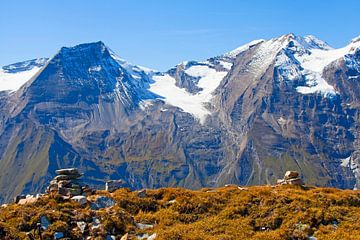 Die Hohe Dock und das Große Wiesbachhorn von Christa Kramer