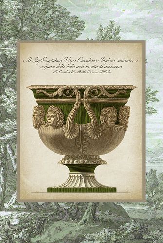 Piranesi Green Cup