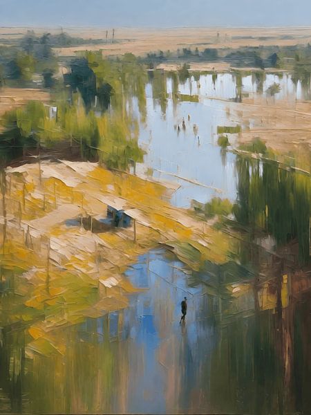 Dutch landscape by Jolique Arte