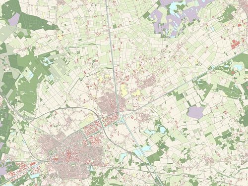 Kaart van Nederweert