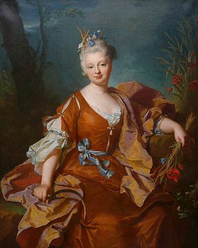 Mevrouw Marguerite Henriette de La Briffe, Hyacinthe Rigaud