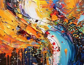 Schilderen in kunstkleuren