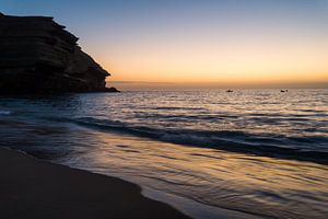 Sonnenuntergang am Meer von Marijn Goud