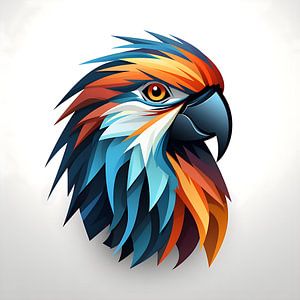 Vektorbild Vogel / Papagei