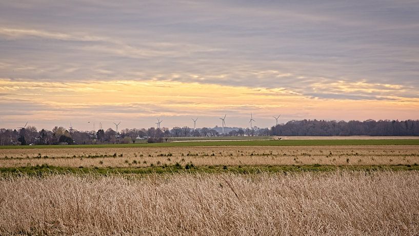 Windmolens in het grensgebied bij Bocholtz van Rob Boon