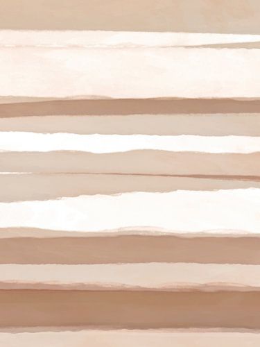 Strips 2 | Aardebruine Pastels
