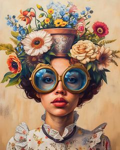 Blumen Frau
