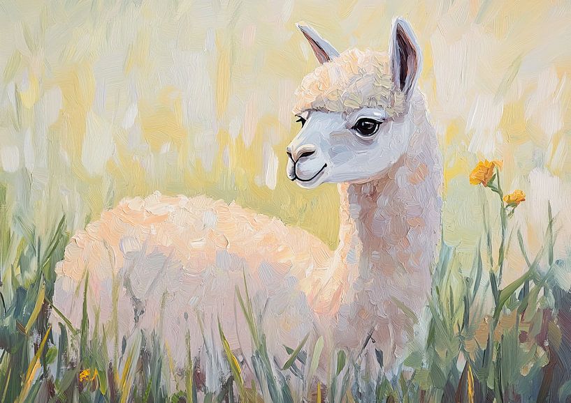 Gele Bloemen Veld van De Mooiste Kunst