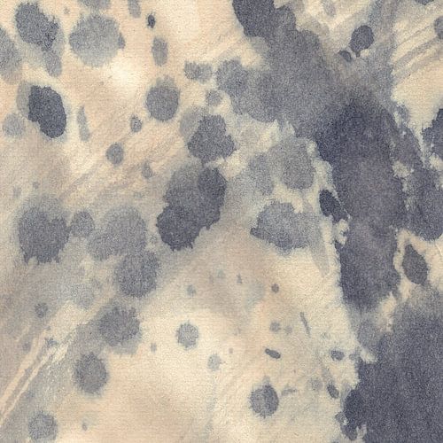 Peinture aquarelle minimaliste neutre du Japandi sur Dina Dankers