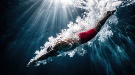Plongée sous-marine à la lumière du soleil sur Markus Gann