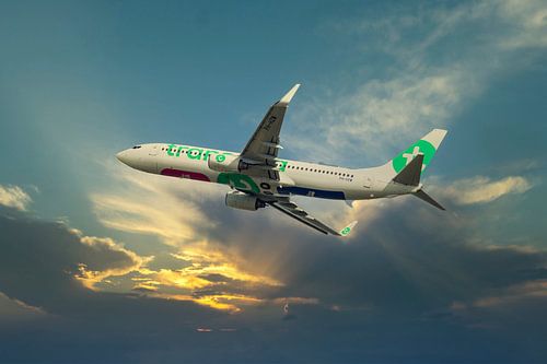 The Transavia PH HZW, Boeing 737-800 by Gert Hilbink