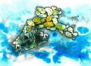 Steine unter Wasser von Larysa Golik Miniaturansicht