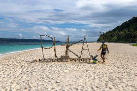 Puka strand @ Boracay, Filipijnen