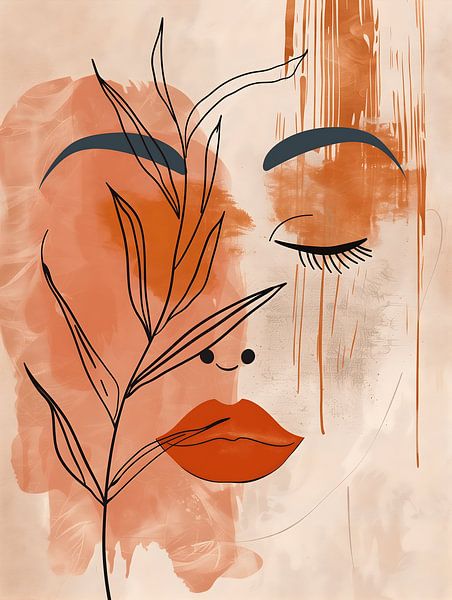 Bohemian Face I by Gypsy Galleria