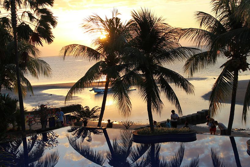 Zonsondergang in Bali by Rachel Marsie