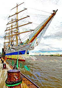 Segelschiff Mir