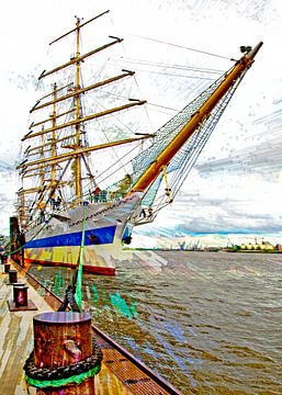 Segelschiff Mir von Leopold Brix
