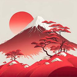 La splendeur du Japon en un portrait minimaliste