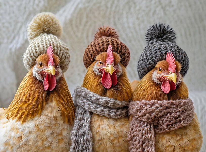 Les poules aussi ont froid par Ans Bastiaanssen