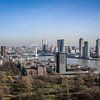 Blick vom Euromast, Erasmusbrücke Rotterdam von Fotografie Jeronimo