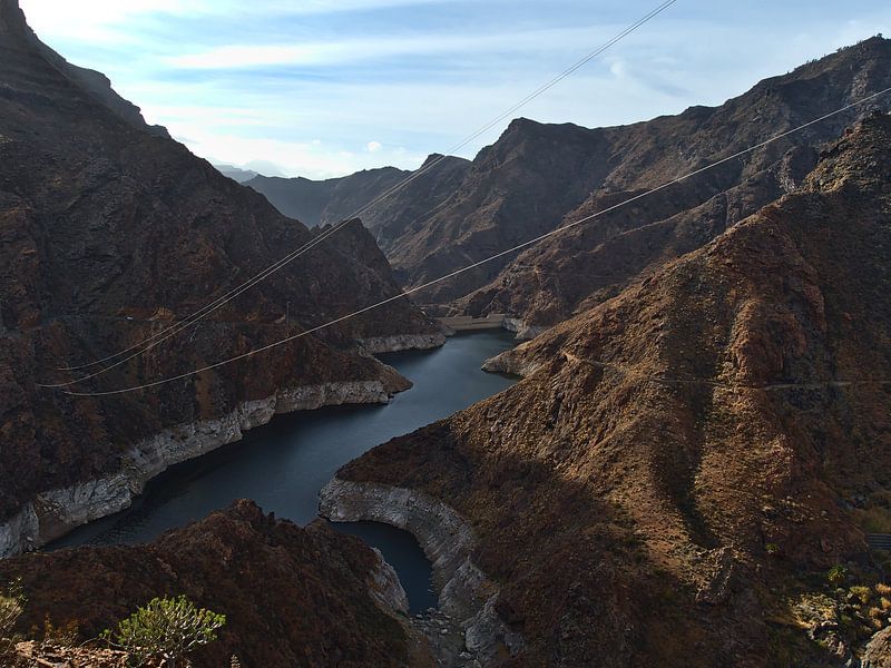 Presa del Parralillo, Gran Canaria van Timon Schneider