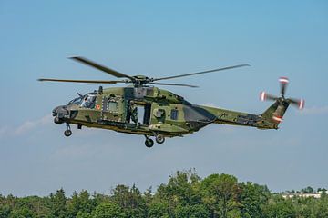 NH-90 helicopter of the Luftwaffe. by Jaap van den Berg
